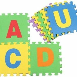 Buxibo Puzzelmat Alfabet - 26 Letters - Speelkleed Baby - Foam Speelmat 27 X 27 CM -Exporteren speelkleden winkel 550x476 7