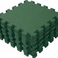 BabyDan Speelkleed Speelmat Tegels Foam Pine Groen 90 X 90 Cm -Exporteren speelkleden winkel 550x478 2