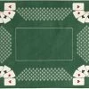 Ikado Kaartmat Groen, Viscose 58 X 70 Cm