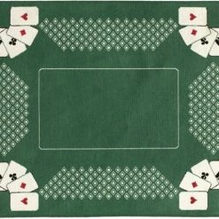 Ikado Kaartmat Groen, Viscose 58 X 70 Cm