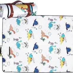 EProducts Waterdichte Speelmat En Picknickkleed - 200 X 200 Cm - Multikleur - XXL