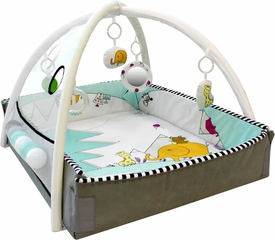 Tryco 5-in-1 Lovely Park Ball Play Activity Gym Speelkleed TR-140202 3 Tryco 5-in-1 Lovely Park Ball Play Activity Gym Speelkleed TR-140202