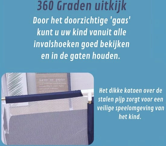 Thuys Grondbox - Speelkleed Baby & Peuter - Met Basket & Voetbalgoal - 188x124x66 Rood 11 Thuys Grondbox - Speelkleed Baby & Peuter - Met Basket & Voetbalgoal - 188x124x66 Rood - Afbeelding 9