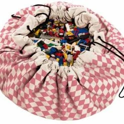 Play&GO Play En Go Speelkleed En Opbergzak, Diamant Roze