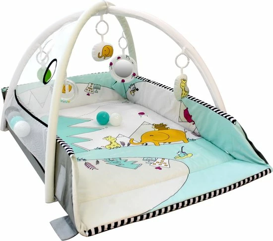 Tryco 5-in-1 Lovely Park Ball Play Activity Gym Speelkleed TR-140202 13 Tryco 5-in-1 Lovely Park Ball Play Activity Gym Speelkleed TR-140202 - Afbeelding 11