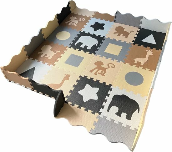 InnoFriends - Speelmat - Puzzelmat - Baby/Peuter - EVA Foam - 1,4 CM Dikte! - 36 Delig - 6 Kleurig - Incl. Opbergtas 3 InnoFriends - Speelmat - Puzzelmat - Baby/Peuter - EVA Foam - 1,4 CM Dikte! - 36 Delig - 6 Kleurig - Incl. Opbergtas