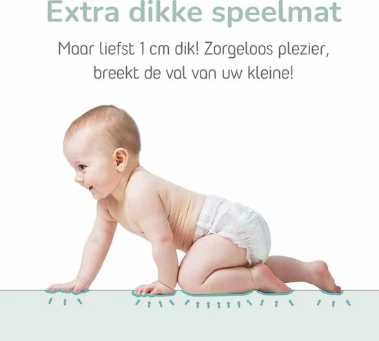 Little Hippo® Speelmat 200x180cm - Foam Speelkleed 'Unicorn' - Dubbelzijdige XXL - Kinder/Baby Speelmat - Opvouwbaar - Anti-slip 10 Little Hippo® Speelmat 200x180cm - Foam Speelkleed 'Unicorn' - Dubbelzijdige XXL - Kinder/Baby Speelmat - Opvouwbaar - Anti-slip - Afbeelding 8