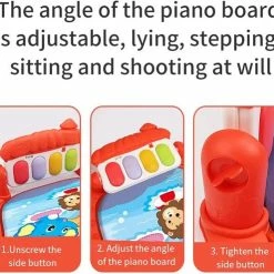 Diversicus Interactieve Speelmat – Speelkleed Interactie - Muziek Mat Roze -Exporteren speelkleden winkel 550x495 7