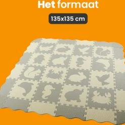 Just4Fun XL Speelmat Voor Baby’s En Peuters – Speelkleed Gemaakt Van EVA Foam -Exporteren speelkleden winkel 550x497