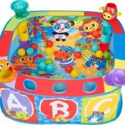 Playgro Activiteiten Ballenbak - Incl 30 Ballen/4 Speelopties - Babygym - Free Frustration Packaging -Exporteren speelkleden winkel 550x498 1