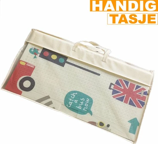 Happyment® XL Speelmat Baby - Foam - Kinderen - Jongen & Meisje - 200x180 CM - Black Friday - Sinterklaas - Kerstcadeau 7 Happyment® XL Speelmat Baby - Foam - Kinderen - Jongen & Meisje - 200x180 CM - Black Friday - Sinterklaas - Kerstcadeau - Afbeelding 5