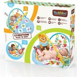 Yookidoo Speelkleed Met Bogen En Deken Play And Nap -Exporteren speelkleden winkel 550x503 1