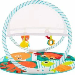 Fisher-Price Baby Speelkleed 78.5 X 78.5 X56 Cm Opvouwbare Draagbare Gym Baby Speelkleed Baby Speelmat Voor Klein Kinderen Vier Schattige Speelgoeddieren -Exporteren speelkleden winkel 550x508 7