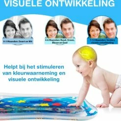 Luxema® Luxema Waterspeelmat - Baby Speelgoed - Speelmat - Babygym - Baby Speelgoed 0 Jaar - Speelkleed - Babyshower - Kraamcadeau -Exporteren speelkleden winkel 550x511