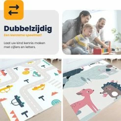 MIRO. MIRO Speelmat Baby Kinderen - Kruipmat - Speelkleed - Dubbelzijdig - XL - Opvouwbaar - Extra Dik - Foam - Verkeer & Dieren - Cijfers & Letters - 180 X 200 CM - Inclusief Opbergtas 13 MIRO. MIRO Speelmat Baby Kinderen - Kruipmat - Speelkleed - Dubbelzijdig - XL - Opvouwbaar - Extra Dik - Foam - Verkeer & Dieren - Cijfers & Letters - 180 X 200 CM - Inclusief Opbergtas -Exporteren speelkleden winkel 550x516