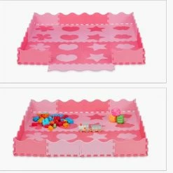 Relaxdays 52-delige Speelmat Foam - Puzzelmat - Vloerpuzzel - Speeltegels Kinderen - Zacht - Roze 22 Relaxdays 52-delige Speelmat Foam - Puzzelmat - Vloerpuzzel - Speeltegels Kinderen - Zacht - Roze -Exporteren speelkleden winkel 550x521 5