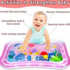 Joyha Roze Baby Water Speelmat - 3 Tot 18 Maanden - Meisjes - Waterspeelgoed - Speelkleed - Strand Speelgoed - BabyGym - Kraamcadeau - Aquamat -Exporteren speelkleden winkel 550x522 10