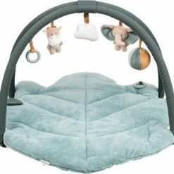 Nattou Axel En Luna Speelkleed - Speeltapijt Met Bogen - 80x90 Cm - Groen