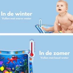 Spoused Waterspeelmat - Watermat - Speelmat Baby - Speelkleed Baby - Tummy Time - Luxe Geschenkdoos -Exporteren speelkleden winkel 550x523 1