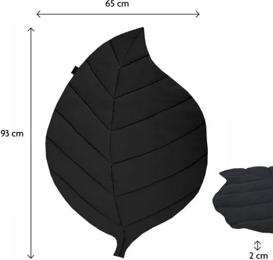 Ukje Speelmat - Speelkleed Voor Baby - Speeltapijt - Boxkleed - Zwart - 93x65x2 Cm 6 Ukje Speelmat - Speelkleed Voor Baby - Speeltapijt - Boxkleed - Zwart - 93x65x2 Cm - Afbeelding 4