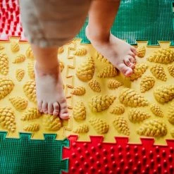 Merkloos Bos, Ortho Puzzle, Orthopedische Massage En Ontwikkelingsmatten, Speelmat Voor Baby, Peuters En Kinderen, Balans En Sensorische Stapstenen, Educatief Speelgoed, Vloerkleed -Exporteren speelkleden winkel 550x524 4