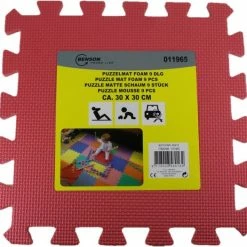 Benson 9 Stuks Zwarte Puzzel Vloertegels Foam 30 X 30 Cm - Puzzel Speelmat - Baby/peuter Speelgoed Matten -Exporteren speelkleden winkel 550x525 2