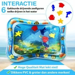 Luxema® Luxema Waterspeelmat - Baby Speelgoed - Speelmat - Babygym - Baby Speelgoed 0 Jaar - Speelkleed - Babyshower - Kraamcadeau -Exporteren speelkleden winkel 550x528