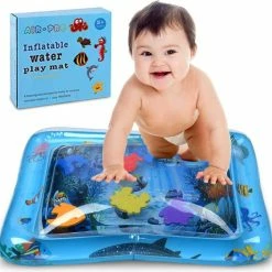 Airpro Air-Pro® Baby Waterspeelmat - Oplaasbaar - Tummy Time - Watermat - Blauw Baby Speelmat - Baby Shower - Kraamcadeau - Speelgoed -Exporteren speelkleden winkel 550x528 5