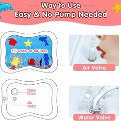 Joyha Roze Baby Water Speelmat - 3 Tot 18 Maanden - Meisjes - Waterspeelgoed - Speelkleed - Strand Speelgoed - BabyGym - Kraamcadeau - Aquamat -Exporteren speelkleden winkel 550x531 16