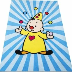 Bumba Vloerkleed Kinderkamer - Tapijt Kinderkamer - Voor Jongens En Meisjes - Kindertapijt Bumba - Speelmat/Speelkleed - 90 X 130 Cm - Blauw - Gemaakt In België - Officiële Studio 100 Partner -Exporteren speelkleden winkel 550x533 2