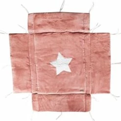 Domiva Boxkleed - 75x95/100x100 Cm - Omkeerbaar - Terracotta