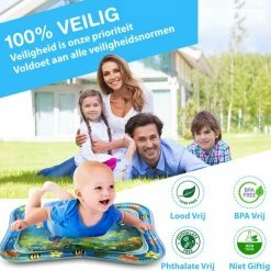 Luxema® Luxema Waterspeelmat - Baby Speelgoed - Speelmat - Babygym - Baby Speelgoed 0 Jaar - Speelkleed - Babyshower - Kraamcadeau -Exporteren speelkleden winkel 550x536