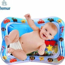 Femur®️ Originele Baby Waterspeelmat – Speelkleed – Aquamat – Watermat Zwembad – Speelmat – Babytrainer - Babygym - Kraamcadeau – Ideaal Cadeau Voor Babyshower – Verkoeling - Luxe Geschenkdoos -Exporteren speelkleden winkel 550x537