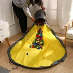 G&MShop Speelkleed Opbergmand - Speelmat Opbergmand - Speelkleed Opbergzak - Speelgoedmand - Speelgoedmat - Speelkleed Mand - Speelmat Mand