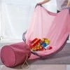 Merkloos TDR - 2 In 1 Speelkleed Opbergmand - Stevige Stof - Diameter Kleed 1,5 Meter - Roze -Exporteren speelkleden winkel 550x541 11