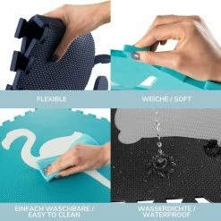 Hakuna Matte - Speelkleed - XXL Speelmat Foam - Dieren - Grijs - Wit - Blauw - Yogamat - Speelkleed Baby - Fitnessmat - Yoga -Exporteren speelkleden winkel 550x541 17