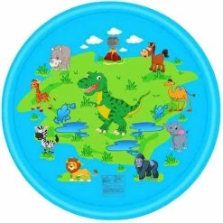 Catshi Outdoor Water Fontein | Speelmat Voor Kinderen | 170 CM | Jungle Dino | Zwembad | Sproeier 12 Catshi Outdoor Water Fontein | Speelmat Voor Kinderen | 170 CM | Jungle Dino | Zwembad | Sproeier -Exporteren speelkleden winkel 550x542 11