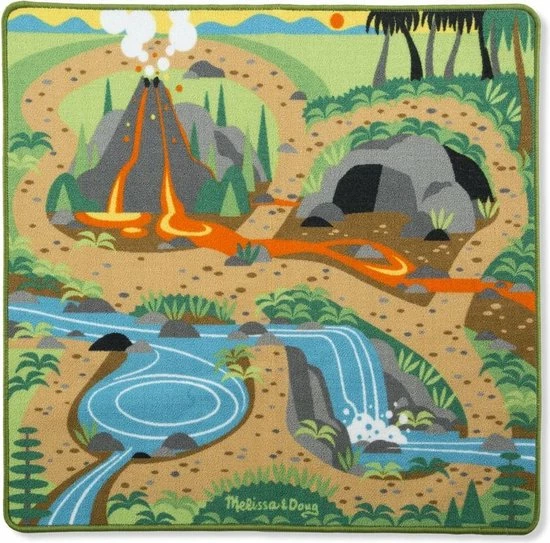 Melissa & Doug Prehistoric Playground Speelkleed 90 X 100 Cm 3 Melissa & Doug Prehistoric Playground Speelkleed 90 X 100 Cm
