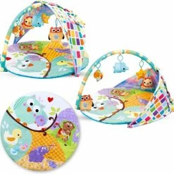 Kidwell Babygym Met 5 Speeltjes - 84 X 84 X 55 Cm -Exporteren speelkleden winkel 550x545 14