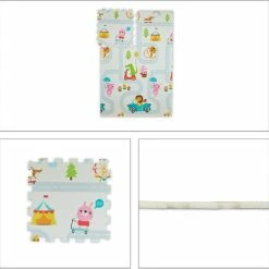 Relaxdays Speelmat Puzzel - Dino - Puzzelmat Kinderen - Speeltegels - Speelkleed Baby -Exporteren speelkleden winkel 550x546 9