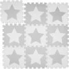 Relaxdays Puzzelmat Sterren - Babymat - Speelmat - Speeltegels - Lichtgrijs Kindermat -Exporteren speelkleden winkel 550x547 17