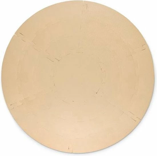 That's Mine Foam Mat Cirkel Soft Beige - Ronde Speelmat - Speelmat - Play Mat 6 That's Mine Foam Mat Cirkel Soft Beige - Ronde Speelmat - Speelmat - Play Mat - Afbeelding 4
