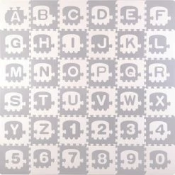 Kindertoys Puzzelmat Letters En Cijfers - 36 Stuks - Speelkleed Baby -Baby Foam Speelmat