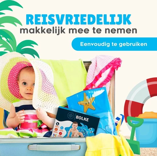 Bolke® - Waterspeelmat - Watermat Voor Baby's - Babyshower Cadeau – Kraamcadeau – Speelgoed – Speelkleed Baby - Opblaasbare Watermat 10 Bolke® - Waterspeelmat - Watermat Voor Baby's - Babyshower Cadeau – Kraamcadeau – Speelgoed – Speelkleed Baby - Opblaasbare Watermat - Afbeelding 8