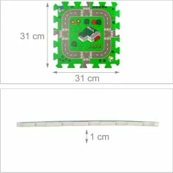 Relaxdays Speelmat Verkeer - Puzzelmat - Verkeerskleed - Speeltegels - Zacht - Kruipmat 15 Relaxdays Speelmat Verkeer - Puzzelmat - Verkeerskleed - Speeltegels - Zacht - Kruipmat -Exporteren speelkleden winkel 550x549 26