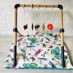 Ilufstuff Speelkleedje In Stof Multicolor Vlinders En Libelles