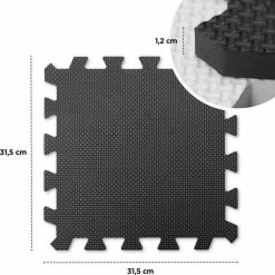 Kinderkraft Luno - Speelkleed Puzzelmat - Zwart Wit -Exporteren speelkleden winkel 550x549 47