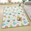 IBright XL Baby Speelkleed - Speelmat Inclusief Draagtas - Anti Slip Bodem - Wasbaar - 100% Katoen - 200x150 CM - Dieren -Exporteren speelkleden winkel 550x550