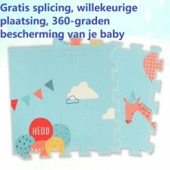 Beyo-living Speelkleed - Speelmat - Puzzelmat - Grondmat - Babykleed - Babymat - 150 X 150 Cm 22 Beyo-living Speelkleed - Speelmat - Puzzelmat - Grondmat - Babykleed - Babymat - 150 X 150 Cm -Exporteren speelkleden winkel 550x550 1019
