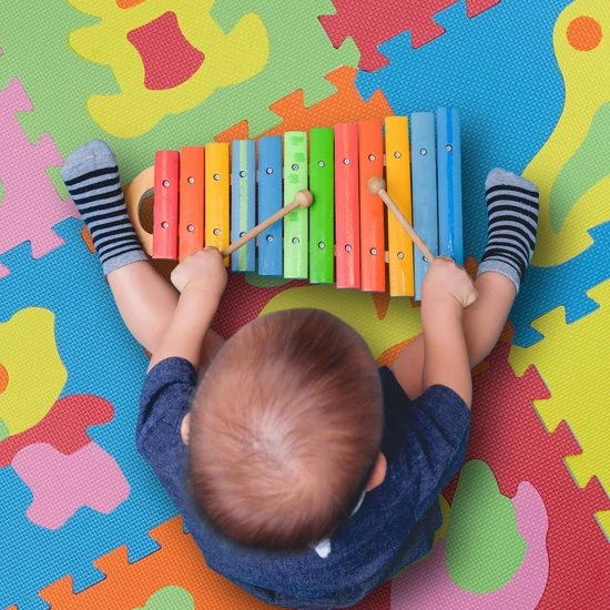 Relaxdays Speelmat 90 X 90 Cm - Puzzelmat EVA Schuim - Speelkleed - Speeltapijt BPA-vrij Dieren 9 Relaxdays Speelmat 90 X 90 Cm - Puzzelmat EVA Schuim - Speelkleed - Speeltapijt BPA-vrij Dieren - Afbeelding 7